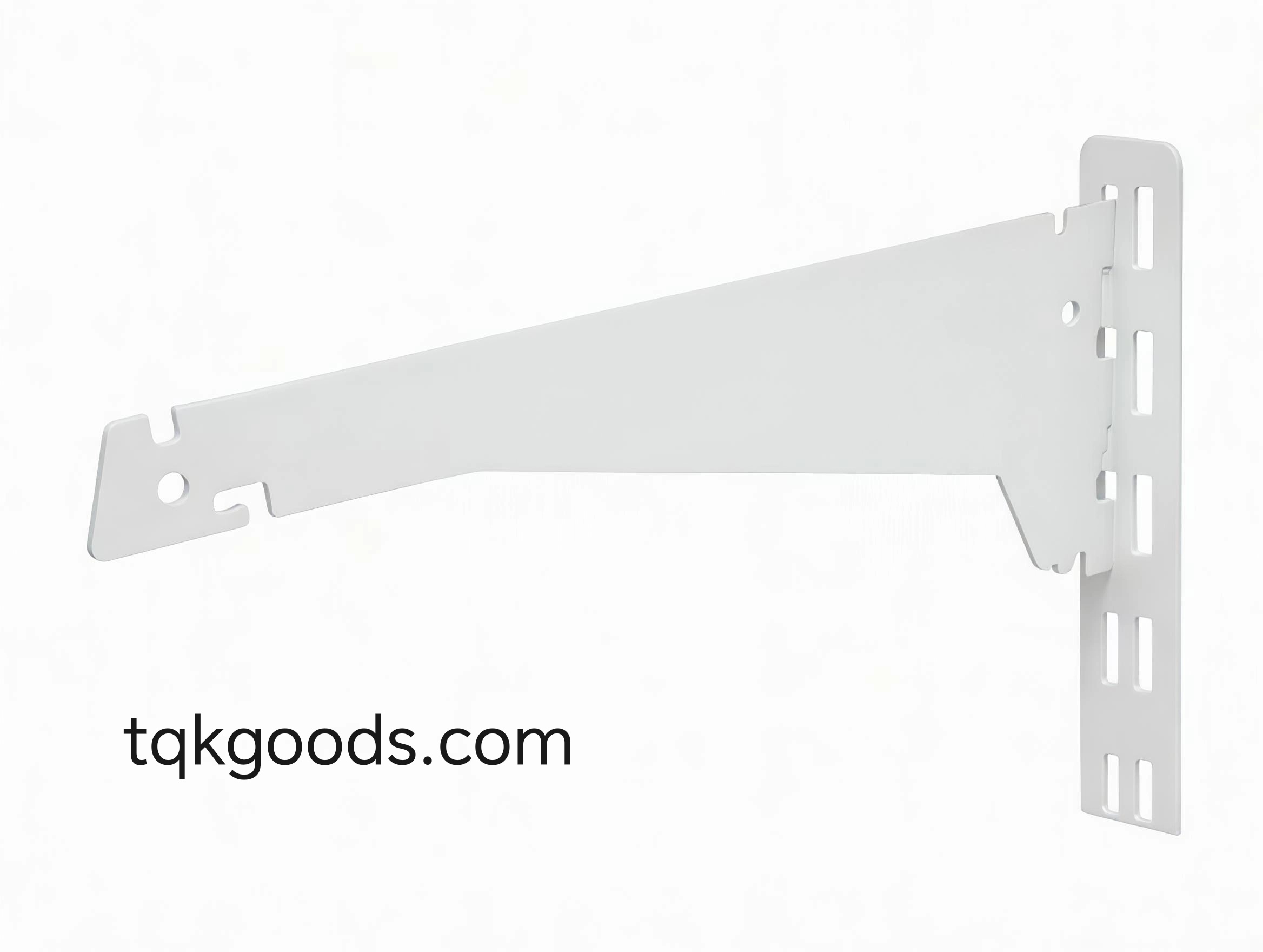 Supermarket shelves, shelf hangers, shelf supports