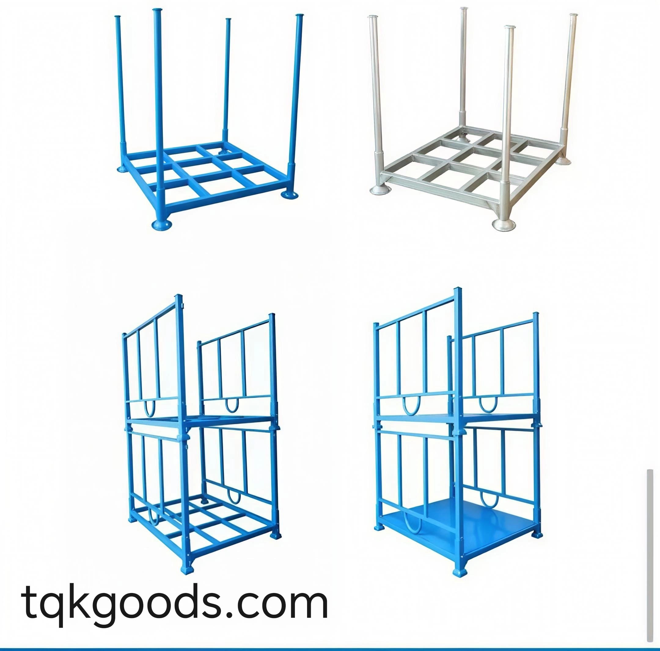 Pallet, shelf, pallet.Supermarket shelves are much more heavily stacked